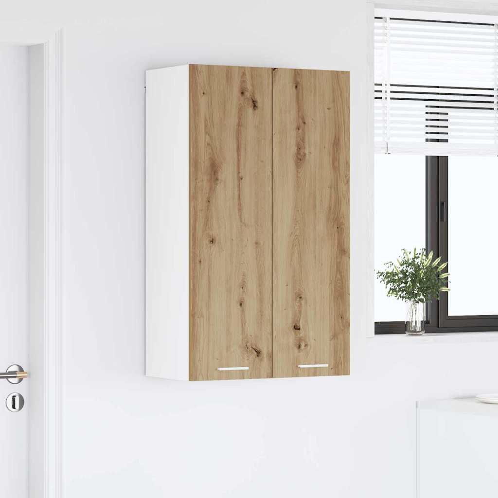 Hanging Cabinet with Shelf Riga Artisan Oak 60 x 31 x 100 cm